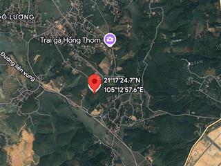 Bán lô đất 5ha, chuyển đổi đất tmdv, đồi dộc mè, vạn xuân, phú thọ, giá 17.5 tỷ.