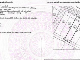 Bán đất 89,1m mặt đường chính k67 vị trí đẹp giá đầu tư