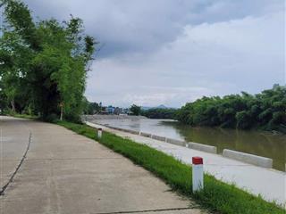 Bán lô đất view sông yên  đường chính 7m