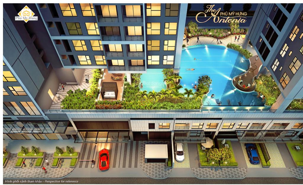 Bán căn hộ chung cư tại the antonia, 10,5 tỷ, 87m2, đầy đủ nội thất  căn góc view thoáng.