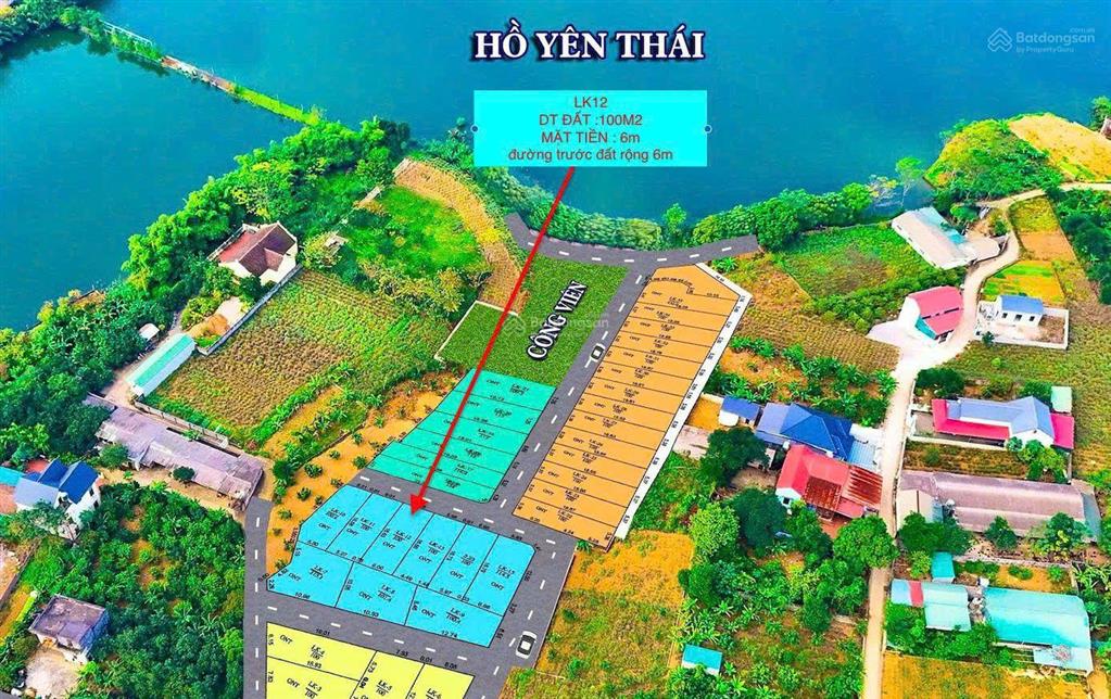 Hot đất view hồ sinh thái yên thái, phú cát, hà nội
