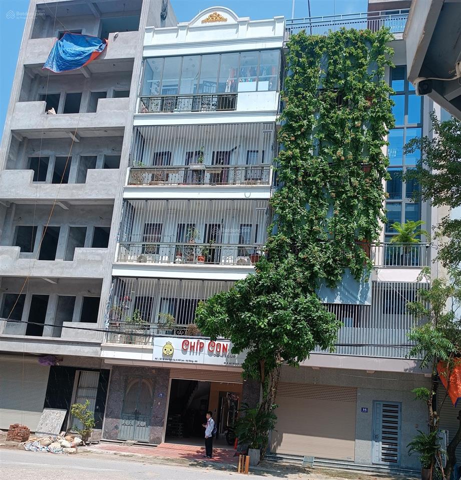 Chính chủ bán nhà mặt đường 13m kđt mỗ lao ô tô tải tránh, mặt tiền 6,2m 5 tầng thang máy, sổ đỏ cc