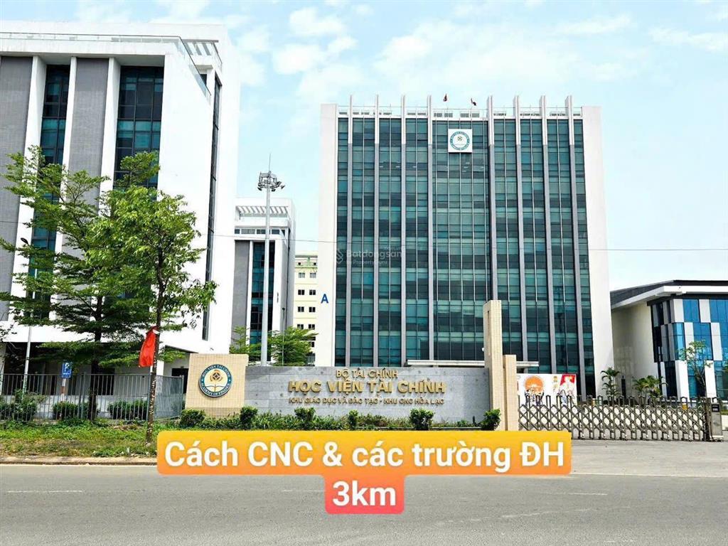 Bán đất hòa lạc dt 100m full thổ cư gần đại lộ thăng long sát trường đhqg hà nội giá dưới 2 tỷ