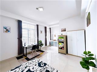 Căn hộ cửa sổ thoáng mát 30m2 full nội thất, thang máy 2p lotte nguyễn văn lượng