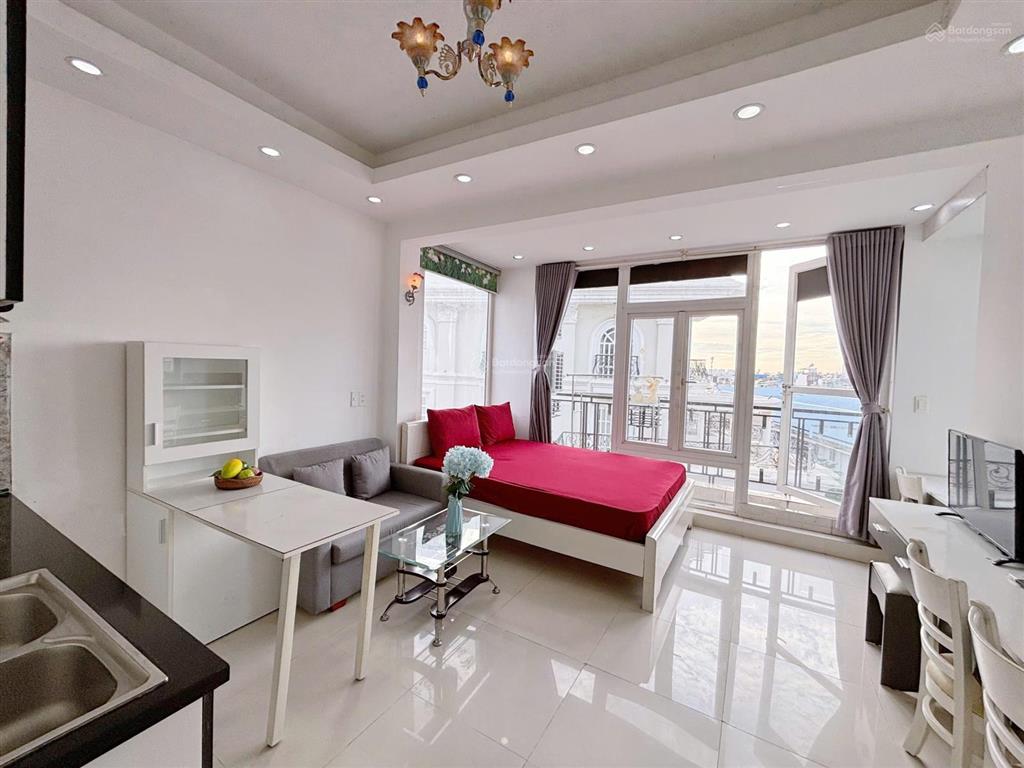 Căn hộ thuê ngắn hạn, dài hạn 35m2 ánh sáng trực tiếp, bảo vệ an ninh trần quang diệu, quận 3