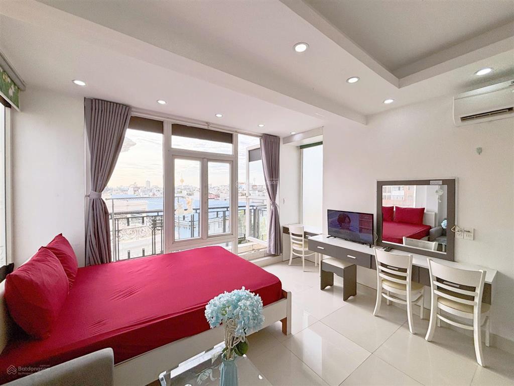 Căn hộ thuê ngắn hạn, dài hạn 35m2 ánh sáng trực tiếp, bảo vệ an ninh trần quang diệu, quận 3