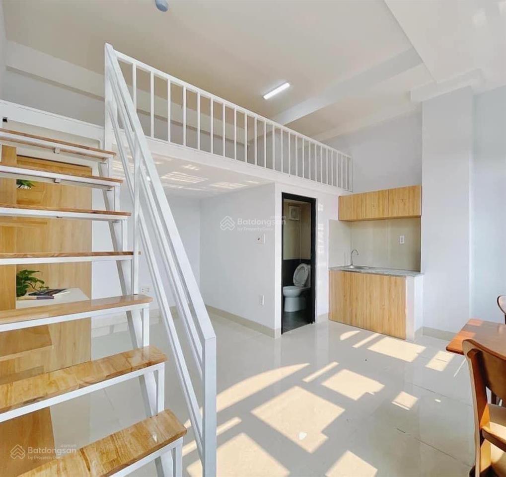 Phòng duplex 35m2 full nội thất có thang máy gần công viên làng hoa gò vấp