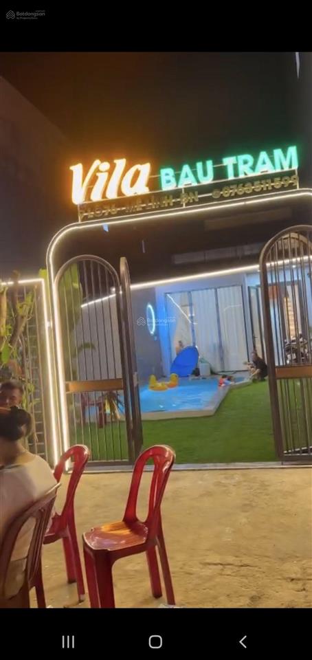 Cần cho thuê villa bàu tràm, có hồ bơi sẵn trống ở ngay, giá 12 triệu 1 tháng
