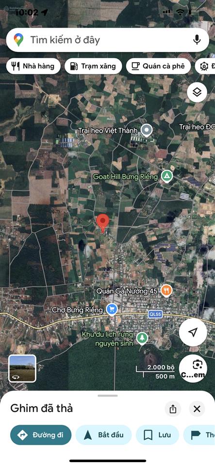 Bán đất giá siêu hời tại xã bưng riềng, 3,6 tỷ, 4400m2, mặt tiền 90m