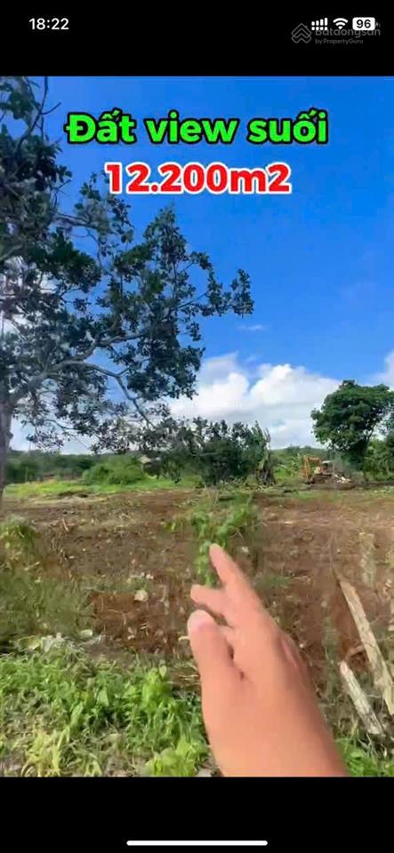 Hot! hàng hiếm tại bàu lâm, 6,8 tỷ, 12000m2 phủ hồng khu dân cư view suối lô góc 2 mặt tiền