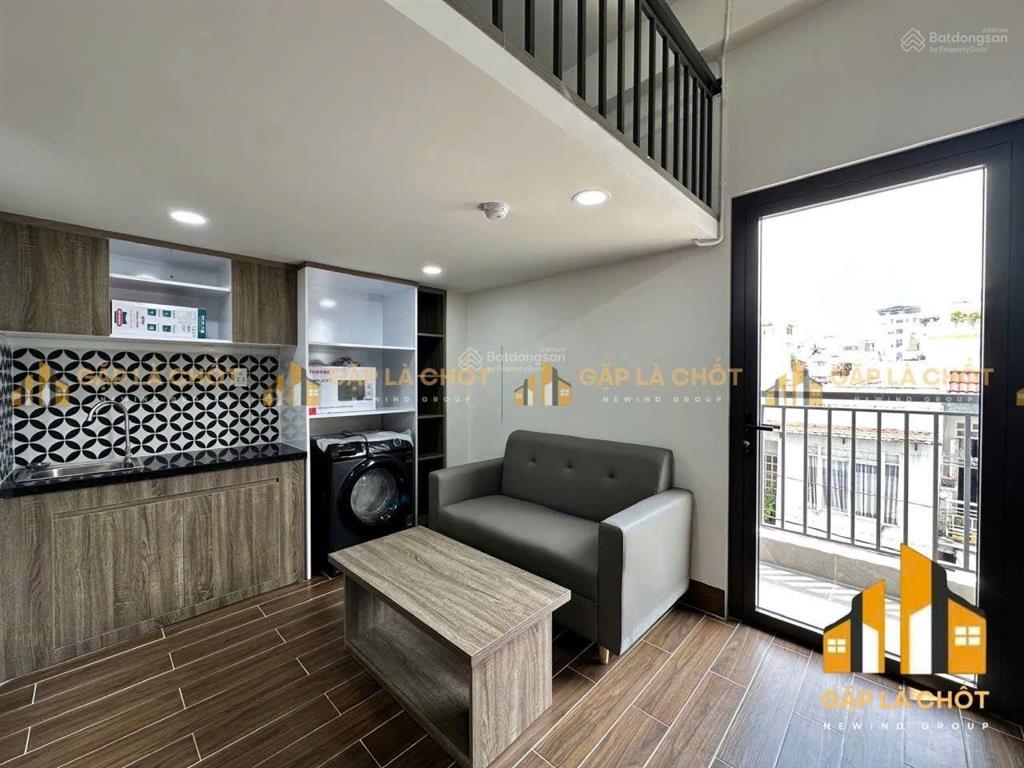 Duplex ban công gần ufm|rmit|tdtu, thang máy, full nội thất máy giặt riêng, gần quận 4 quận 1