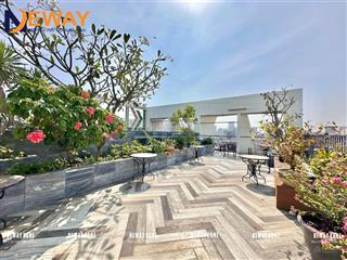 Duplex cửa sổ lớn, hồ bơi, sảnh, thang máy bảo vệ 24/7, đậu ô tô, gần cầu tân thuận kế quận 1