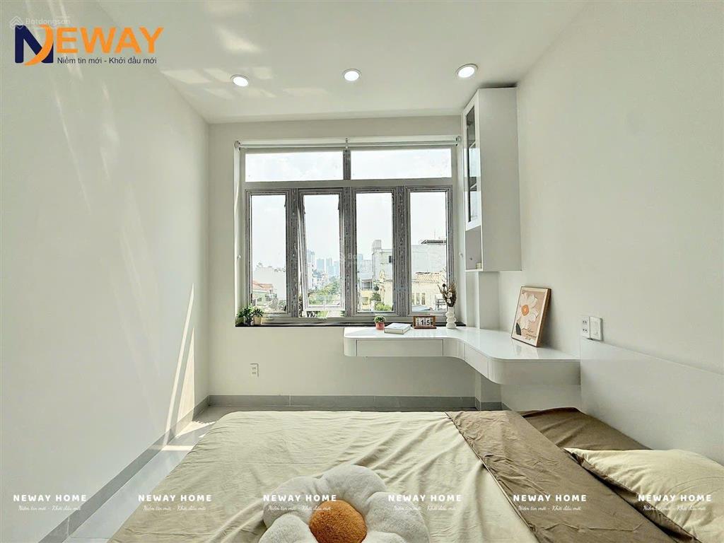 1pn 1pk ban công, nhà mới xây, thang máy, full nội thất, máy giặt riêng, gần lotte, vivo, rmit