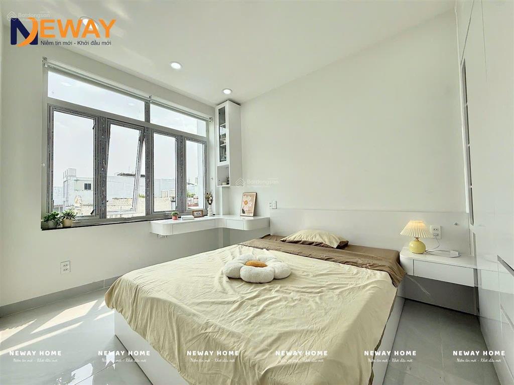 1pn 1pk ban công, nhà mới xây, thang máy, full nội thất, máy giặt riêng, gần lotte, vivo, rmit