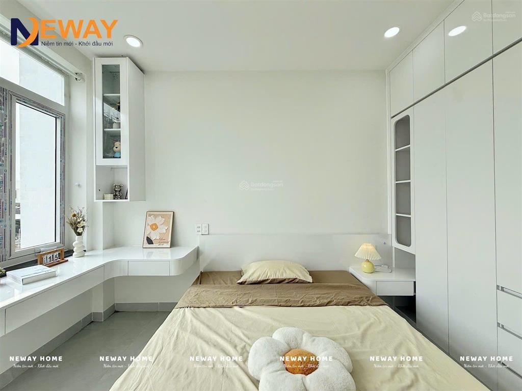 1pn 1pk ban công, nhà mới xây, thang máy, full nội thất, máy giặt riêng, gần lotte, vivo, rmit