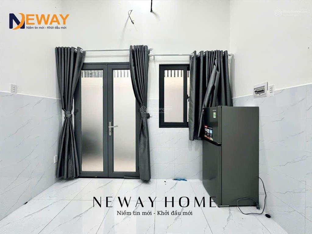 Trống sẵn phòng duplex dạng đúc, máy giặt riêng, ban công, trệt, gần khu chế xuất, cầu tân thuận