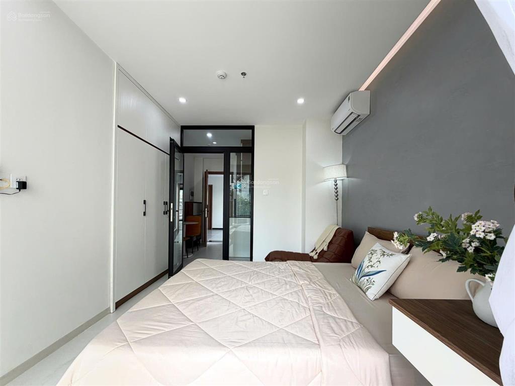 1pn ngay trệt, ban công, máy giặt riêng, nhà mới xây, full nội thất, đường lớn, gần lotte mart