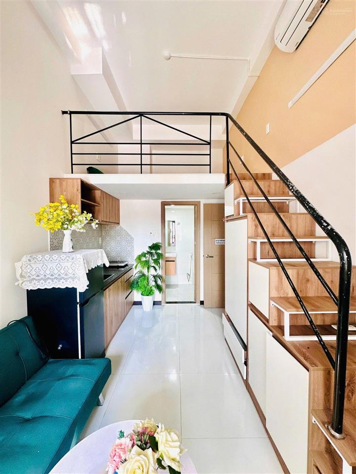 Duplex cửa sổ, gần lotte, tdtu, ufm, full nội thất, đi trung tâm chỉ 5 phút
