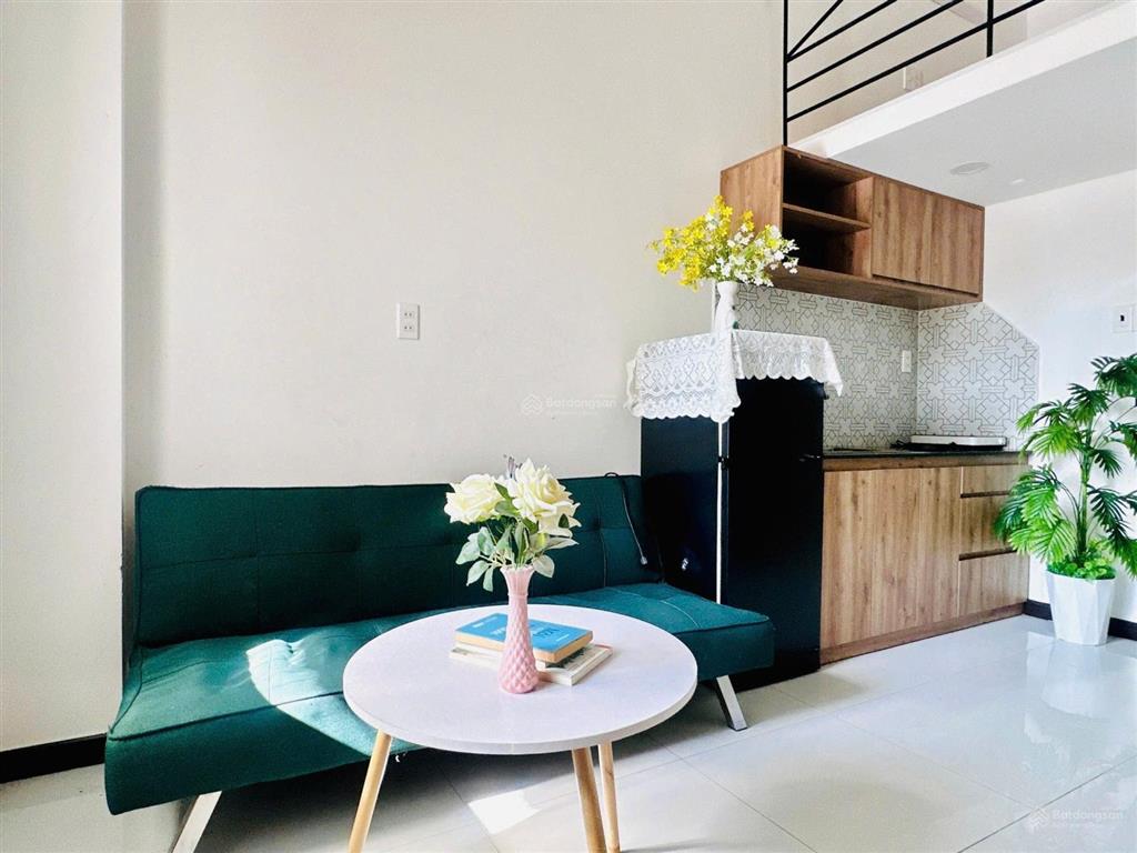 Duplex cửa sổ, gần lotte, tdtu, ufm, full nội thất, đi trung tâm chỉ 5 phút