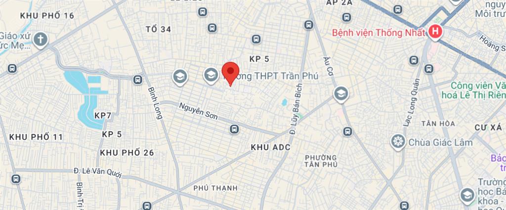 Hạ giá 2 tỷ, bán mt khuông việt lề 4m, tân phú dt 6x25m gpxd hầm, 7 tầng 14.7 tỷ tl