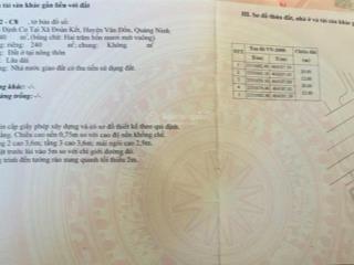 Bán gấp đất nền tại đoàn kết, vân đồn, quảng ninh, giá siêu hời 12,5 triệu / m2, 240 m2