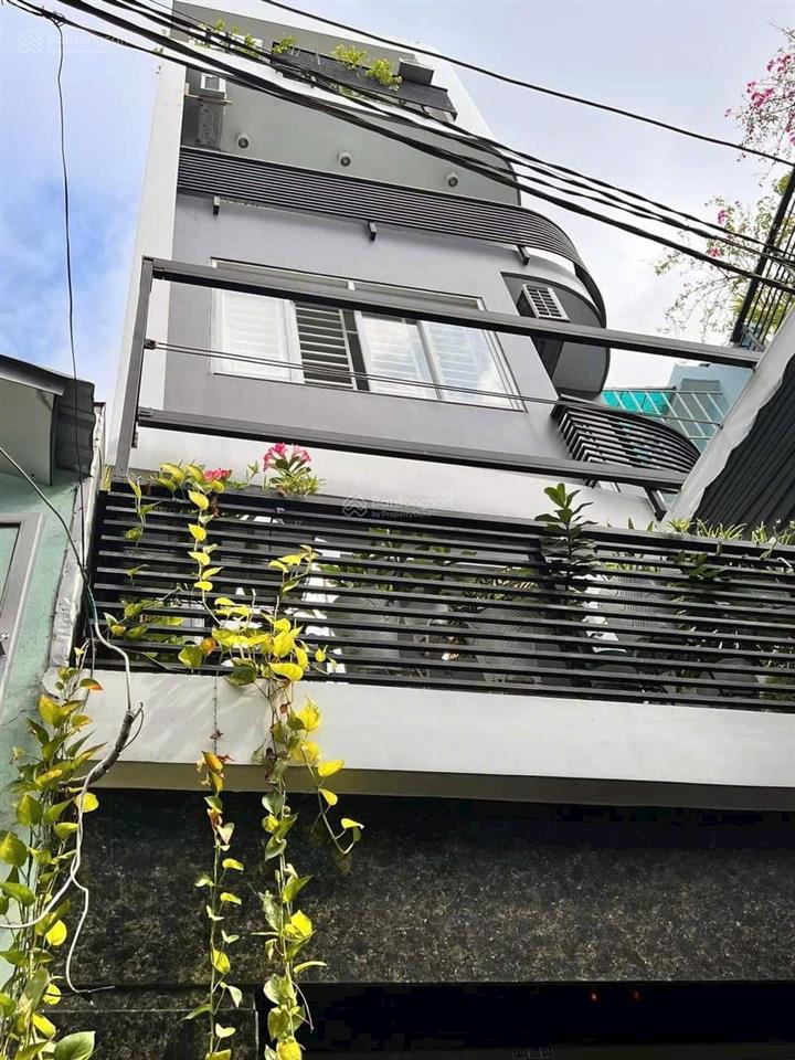 Bán nhà 80m2 (4 x 20) | 5 tầng mới ở ngay gần mặt tiền ni sư huỳnh liên tân bình chỉ 9 tỷ hơn