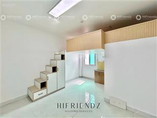 Căn hộ gác mới tinh | full nội thất | cửa sổ siêu thoáng | toà nhà thang máy  mặt tiền