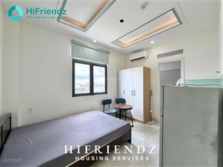 Căn hộ dịch vụ cửa sổ siêu đẹp, full nội thất, trống sẵn ở liền