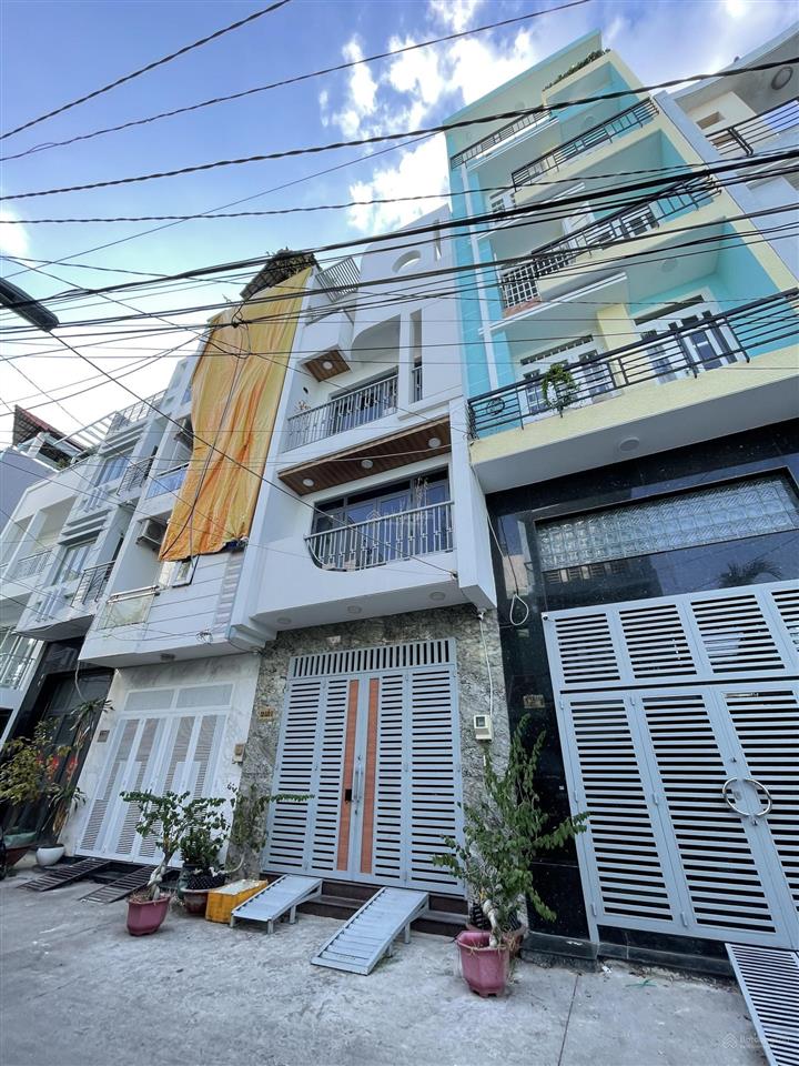 Bán nhà 5 tầng hxh 8m nguyễn thị tần chợ rạch ông q8  dt sàn 230m2 5pn  chỉ 9.x tỷ