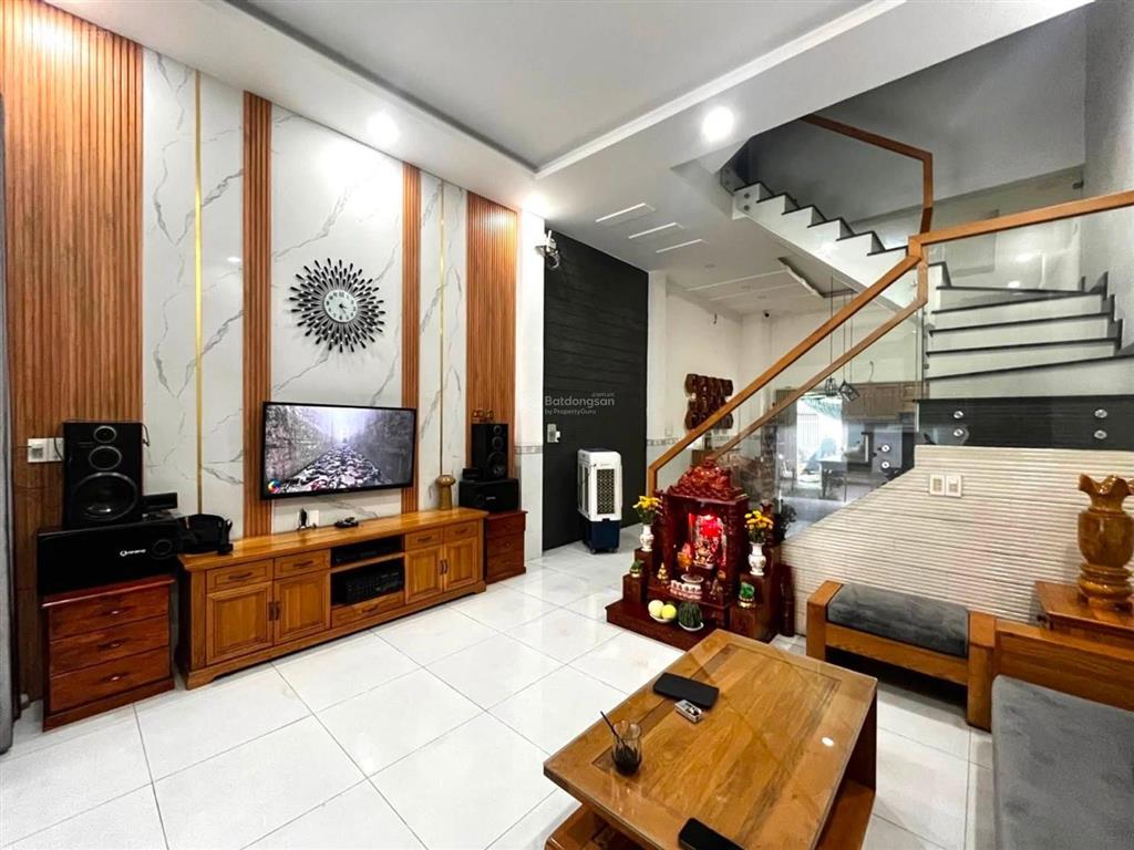 Bán nhà 4 tầng hẻm xe hơi 6m dương bá trạc p2 q8 65m2 4pn  chỉ 7,x tỷ