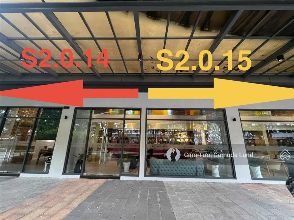 Cho thuê shophouse siêu lớn đại lộ gamuda  703m2 có thể tách 2 căn, ngay thác nước
