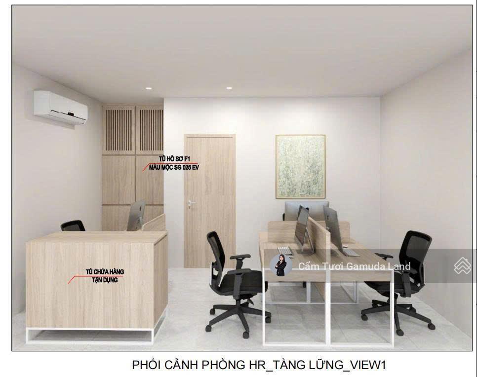 The glen đã làm nội thất 419m2 view hồ sinh thái  giá 26ty