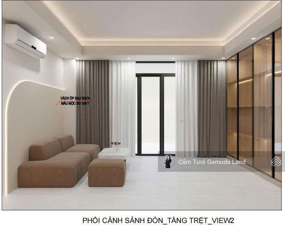 The glen đã làm nội thất 419m2 view hồ sinh thái  giá 26ty