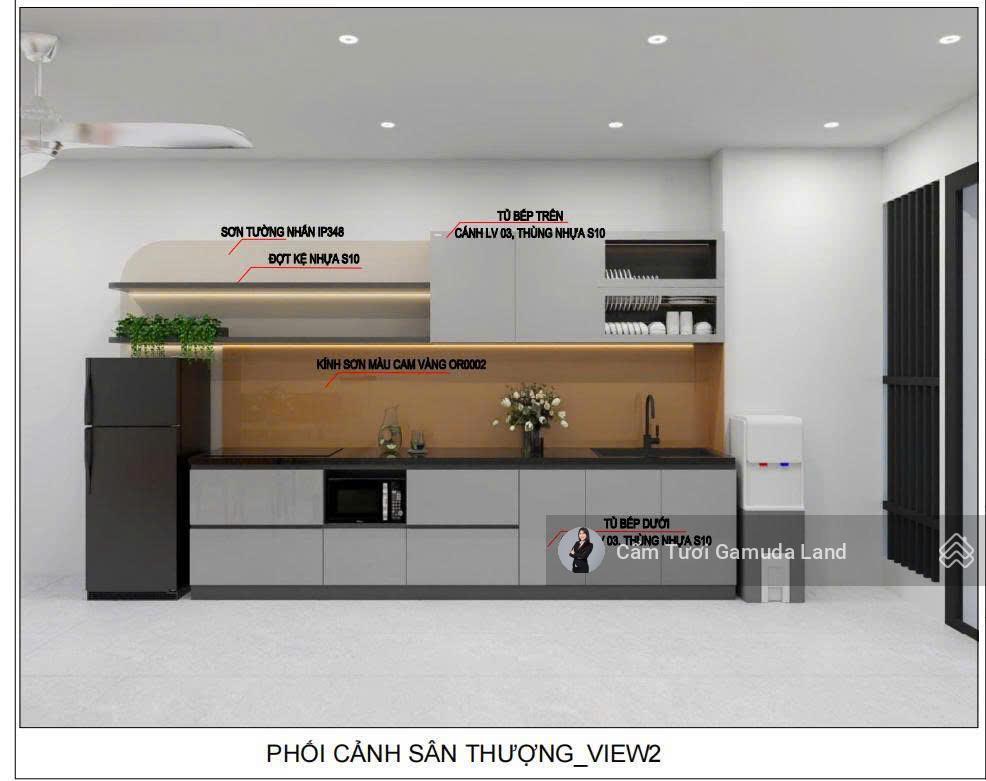 The glen đã làm nội thất 419m2 view hồ sinh thái  giá 26ty