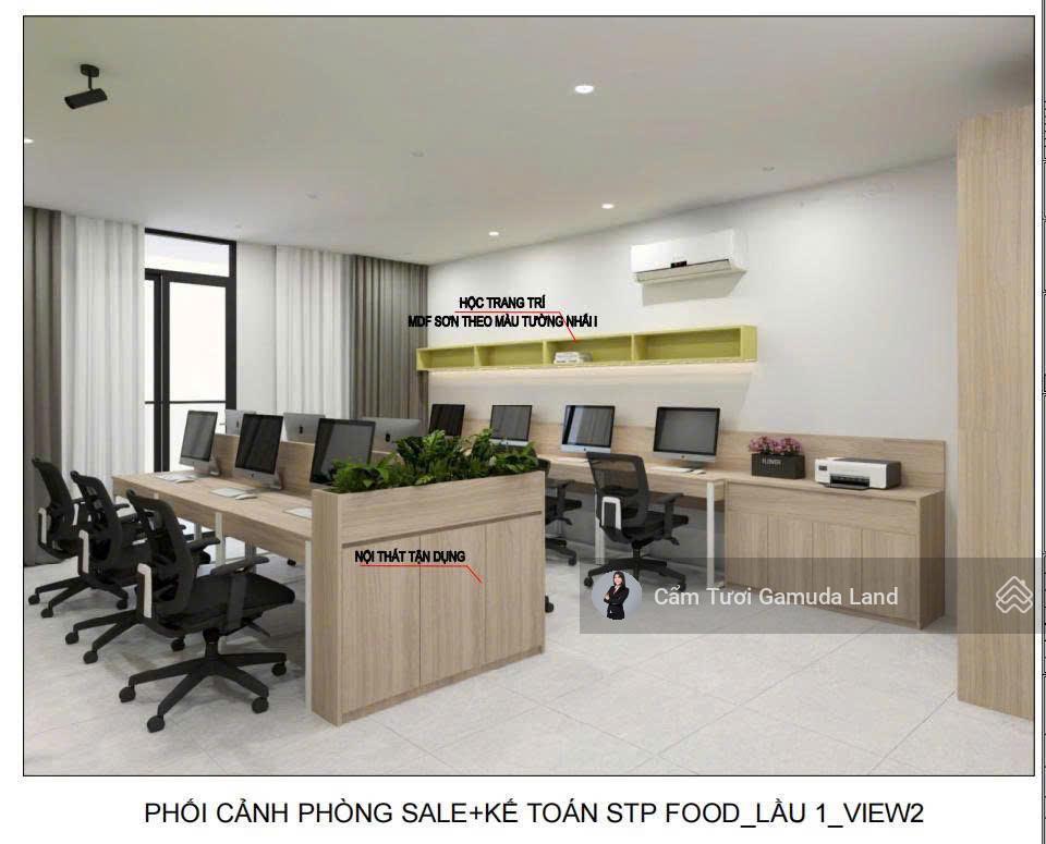 The glen đã làm nội thất 419m2 view hồ sinh thái  giá 26ty