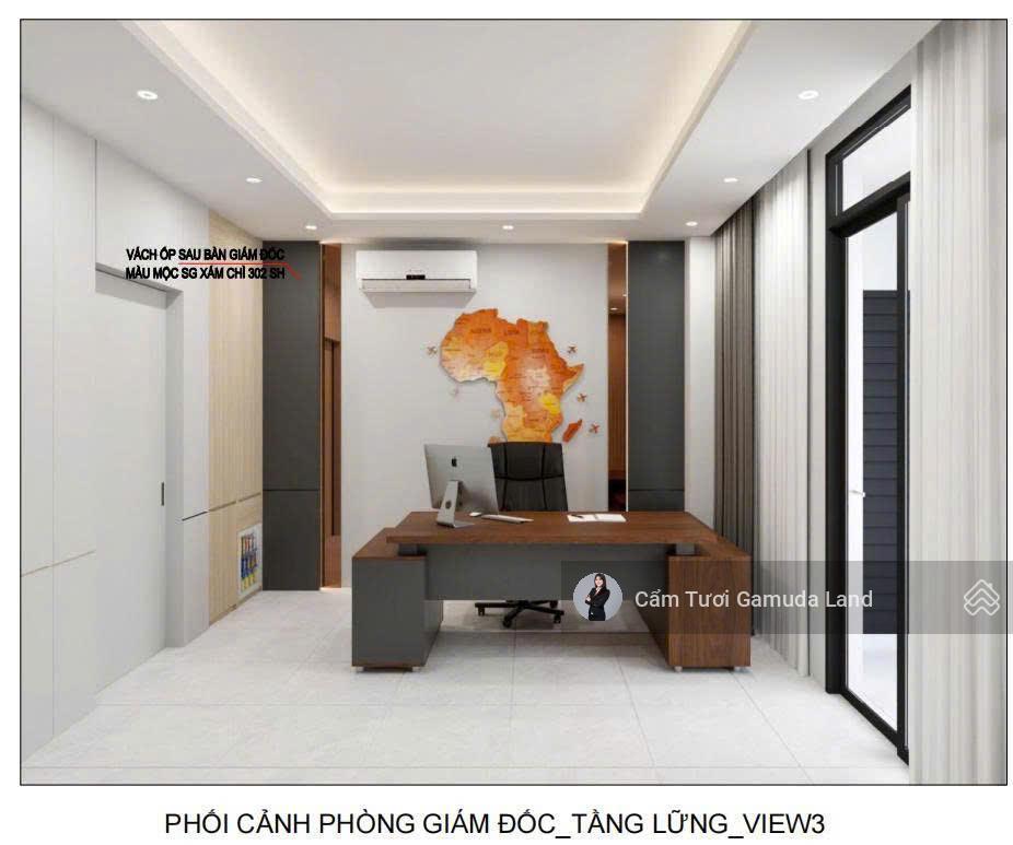 The glen đã làm nội thất 419m2 view hồ sinh thái  giá 26ty