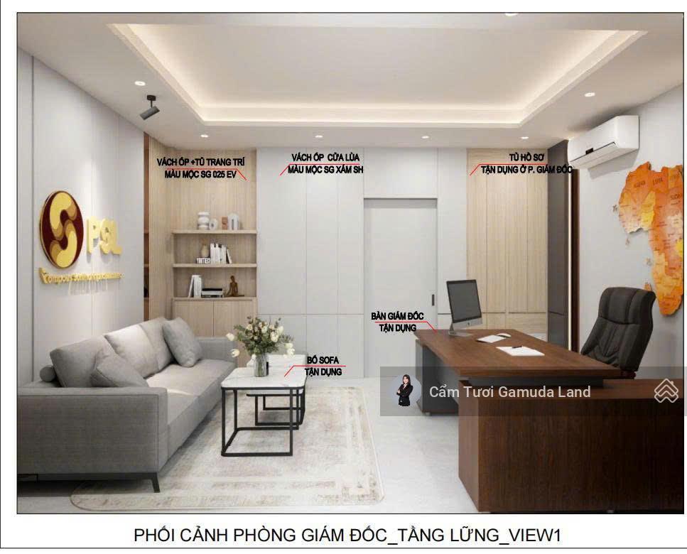 The glen đã làm nội thất 419m2 view hồ sinh thái  giá 26ty