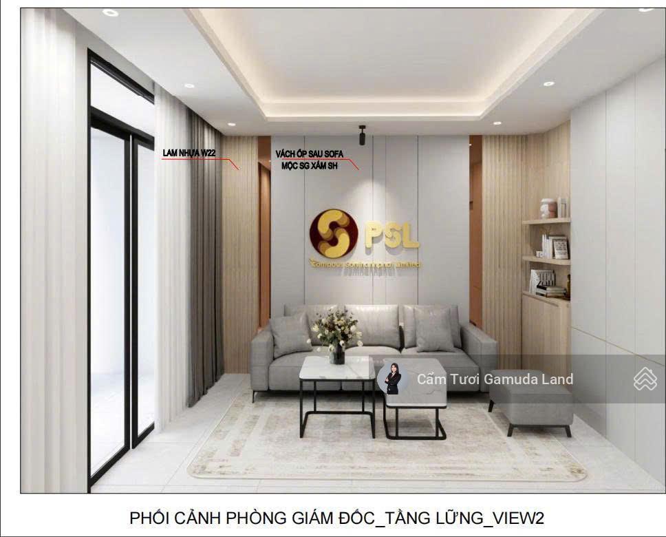 The glen đã làm nội thất 419m2 view hồ sinh thái  giá 26ty