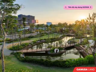 [nhận booking] cao tầng springville nhơn trạch  1pn 2pn 3pn sắp mở bán