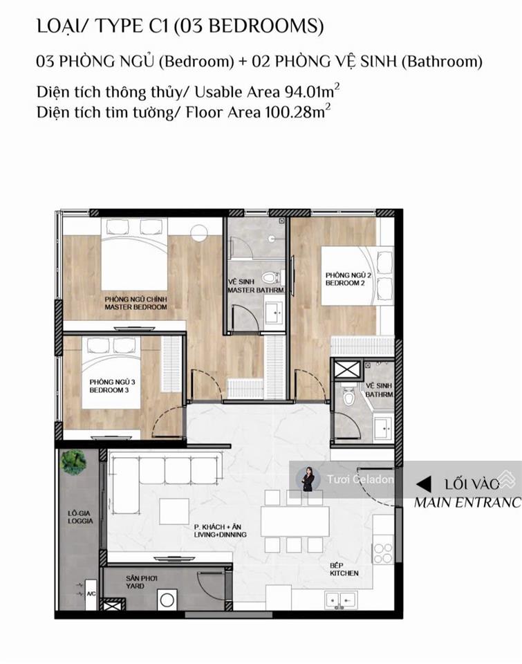 Giá hđ  elysian 3pn/100m2 có ô xe, miễn phí ql 5 năm