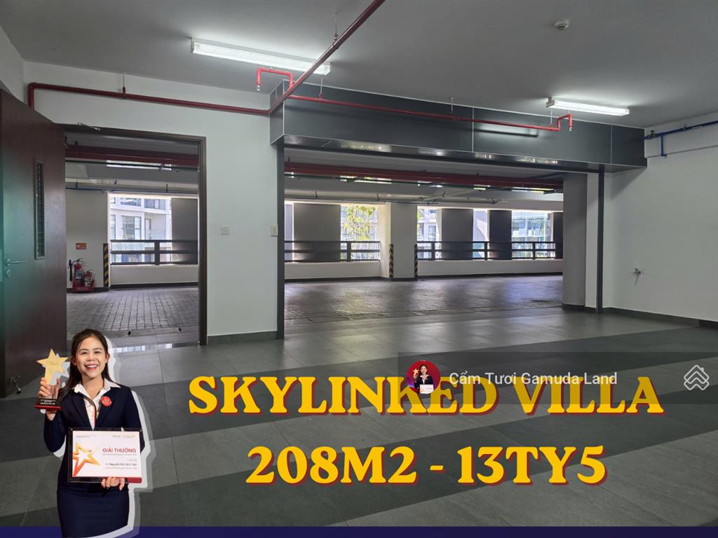 Căn hộ villa xe hơi lên nhà  dt 208m2 giá 13ty490 (102%)