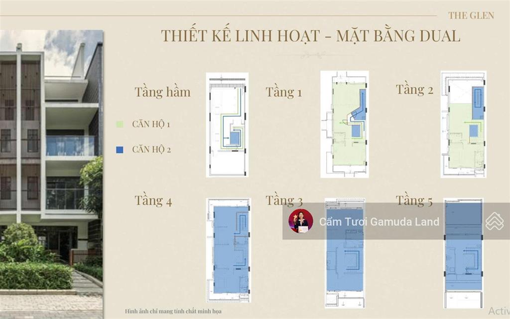 Siêu hot! công bố lịch 5 năm cho the glen  20% nhận nhà, miễn pql 3 năm