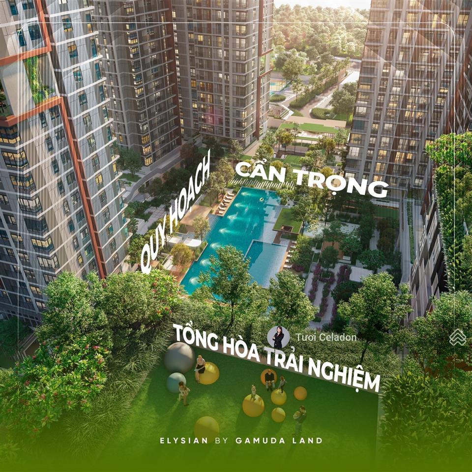 Hàng sỉ  lịch tt 50% nhận nhà  2pn elysian giá 4tỷ6  dt 82m2