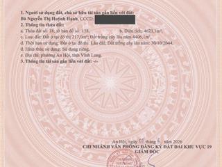 Bán đất tại xã phú nhuận, bến tre, giá ưu đãi 1,3 triệu / m2