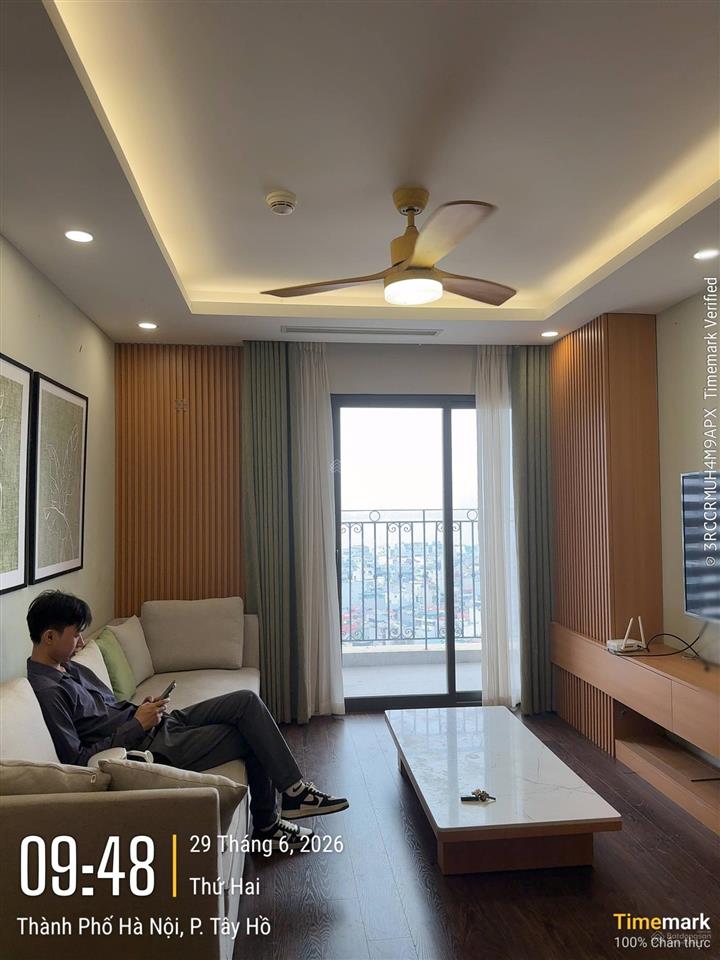 Chính chủ gửi cho thuê cc 2pn, 2wc, 75m² tại tây hồ residence, 20 triệu vnd có thương lượng