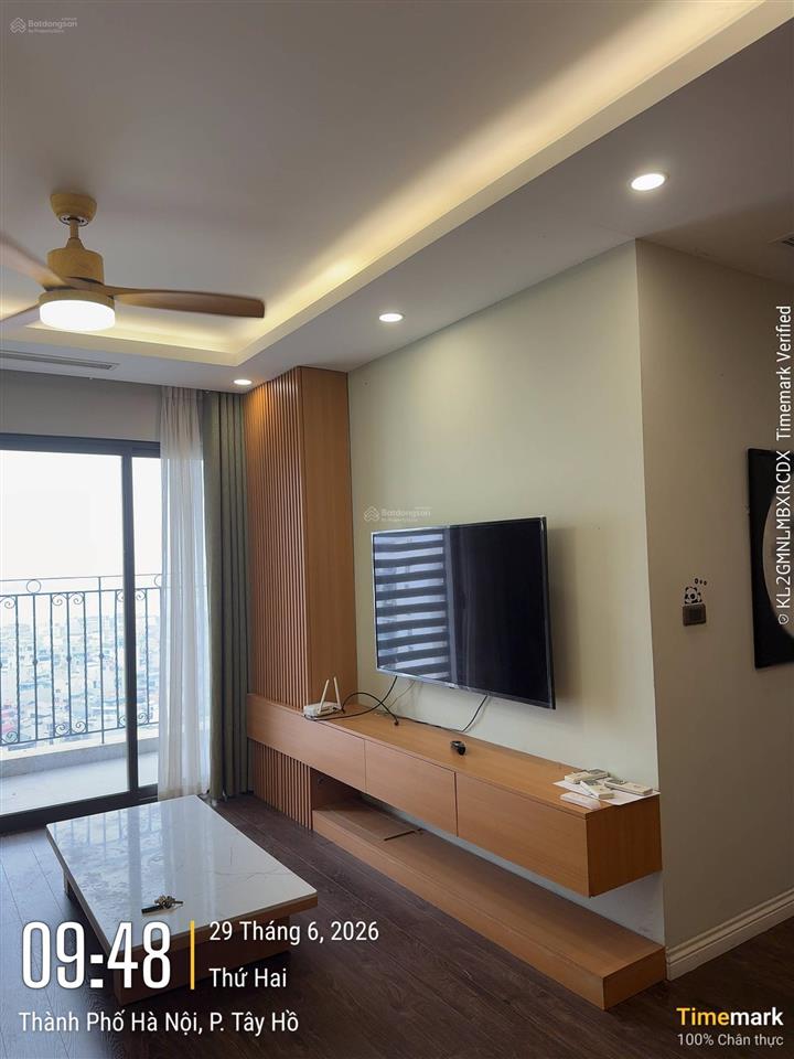 Chính chủ gửi cho thuê cc 2pn, 2wc, 75m² tại tây hồ residence, 20 triệu vnd có thương lượng