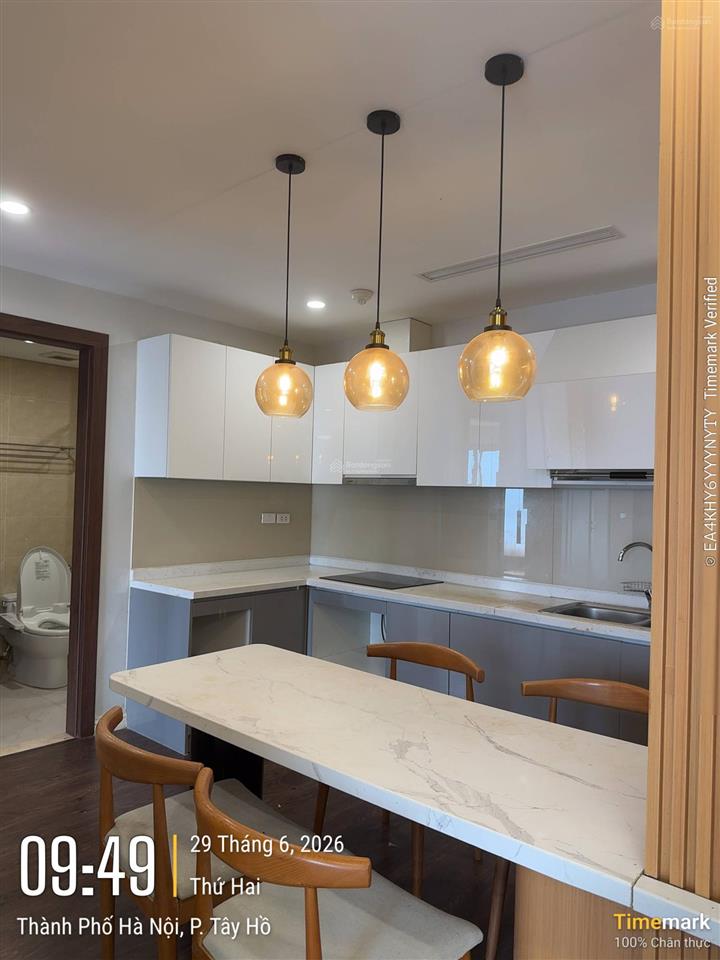 Chính chủ gửi cho thuê cc 2pn, 2wc, 75m² tại tây hồ residence, 20 triệu vnd có thương lượng