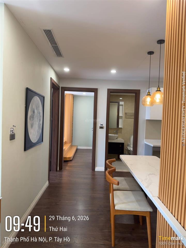 Chính chủ gửi cho thuê cc 2pn, 2wc, 75m² tại tây hồ residence, 20 triệu vnd có thương lượng