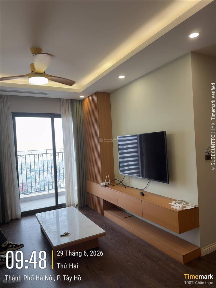 Chính chủ gửi cho thuê cc 2pn, 2wc, 75m² tại tây hồ residence, 20 triệu vnd có thương lượng