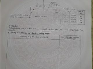 Bán gấp đất 60m2 tại hoa động, thủy nguyên, hải phòng, giá ưu đãi 1,5 tỷ